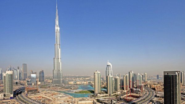 The tallest building - Burj Khalifa