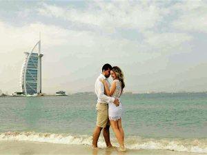 4 nights honeymoon package for Dubai