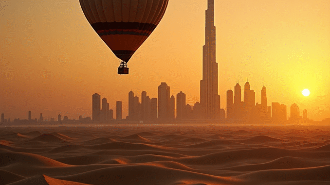 Hot Air Balloon Trip Dubai