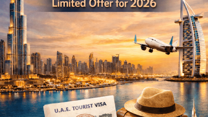 Visit visa for Dubai 2 months price 2026