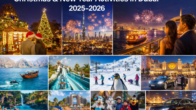 Christmas & New Year Activities in Dubai